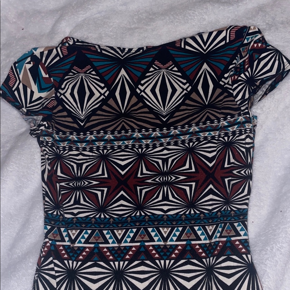 Geometric Mini Dress - Picture 3 of 3